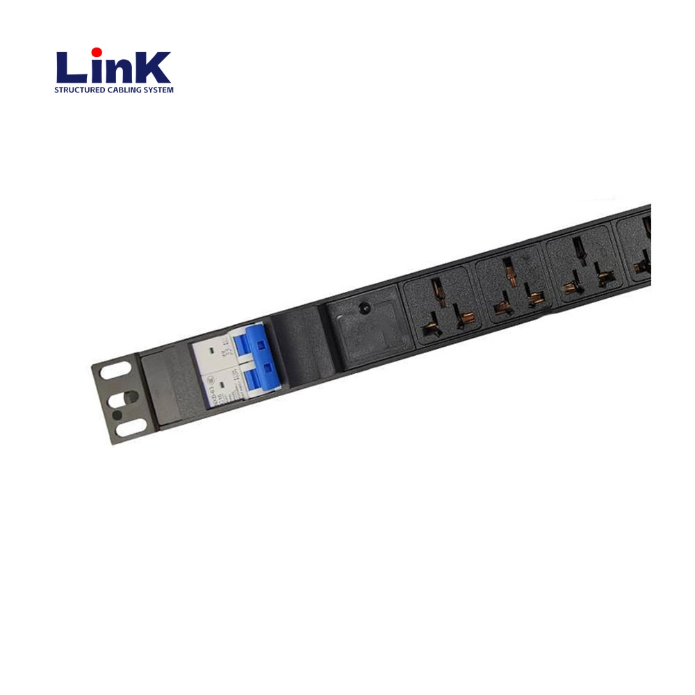 Power Strip Industrial Engineering Plug PDU with Locking Receptacles and Power Inlet