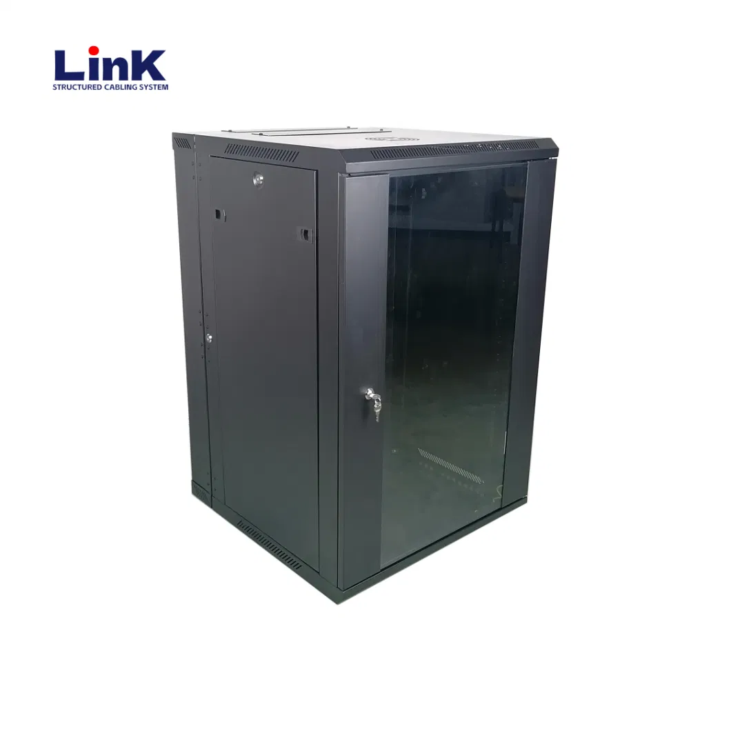 18u Wall Mountable Server Rack Cabinet or Secure Storage of Communication Equipment